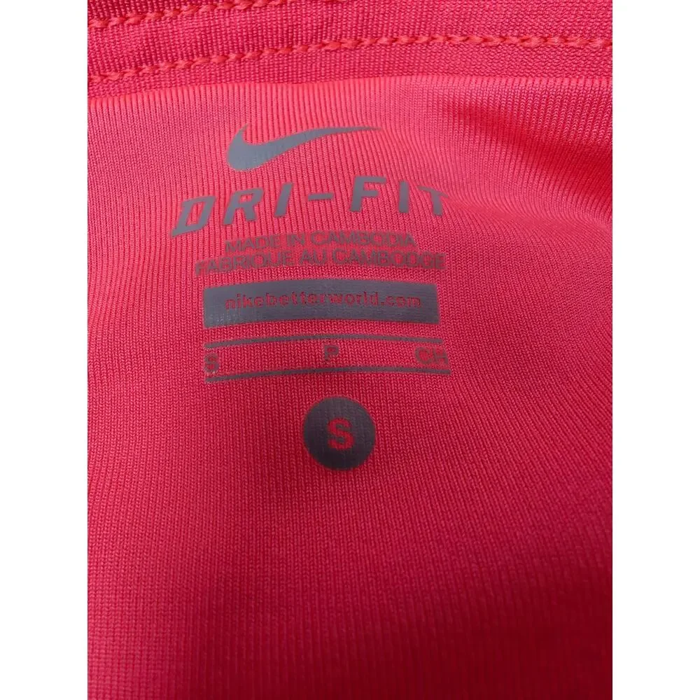 Womens Nike Dri-FIT Running Shorts Blue Pink Small